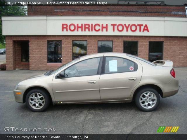 2002 Dodge Neon SXT in Light Almond Pearl Metallic