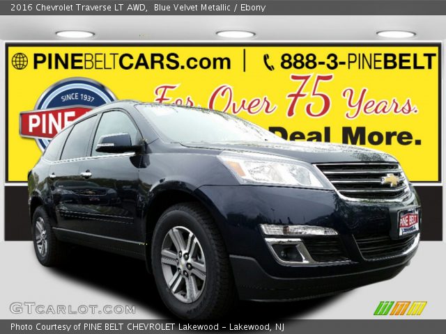 2016 Chevrolet Traverse LT AWD in Blue Velvet Metallic
