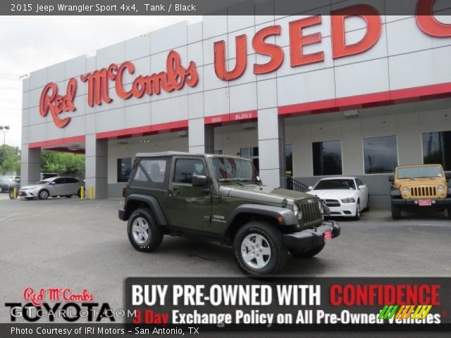 2015 Jeep Wrangler Sport 4x4 in Tank