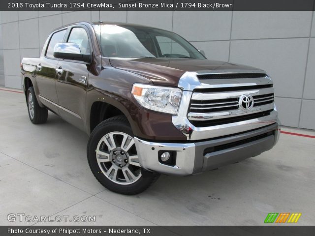 2016 Toyota Tundra 1794 CrewMax in Sunset Bronze Mica