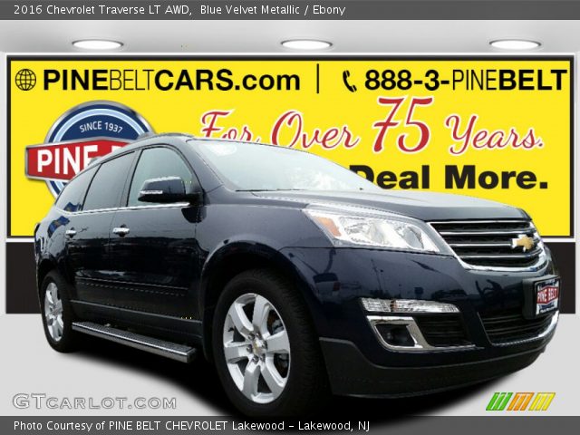 2016 Chevrolet Traverse LT AWD in Blue Velvet Metallic