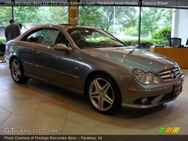 2009 Mercedes-Benz CLK 350 Grand Edition Coupe in Palladium Silver Metallic