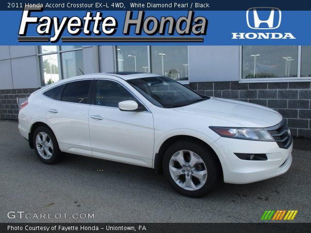 2011 Honda Accord Crosstour EX-L 4WD in White Diamond Pearl