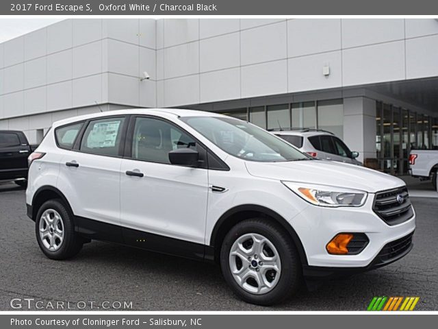 2017 Ford Escape S in Oxford White
