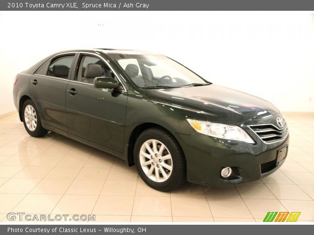 2010 Toyota Camry XLE in Spruce Mica