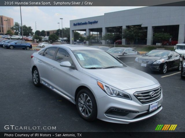 2016 Hyundai Sonata Sport in Symphony Silver