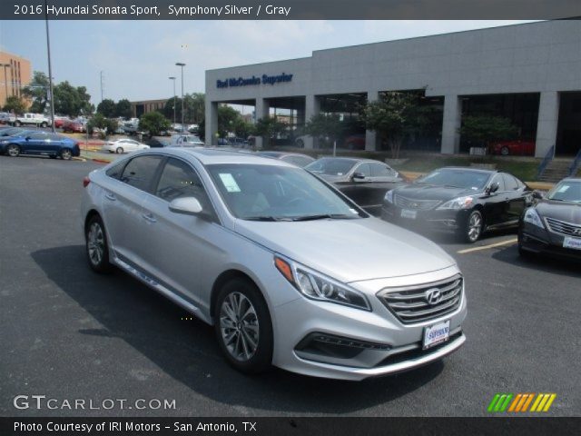 2016 Hyundai Sonata Sport in Symphony Silver