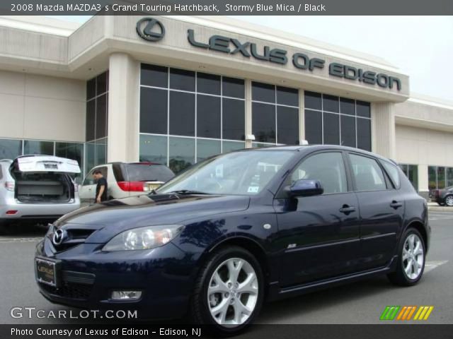 2008 Mazda MAZDA3 s Grand Touring Hatchback in Stormy Blue Mica