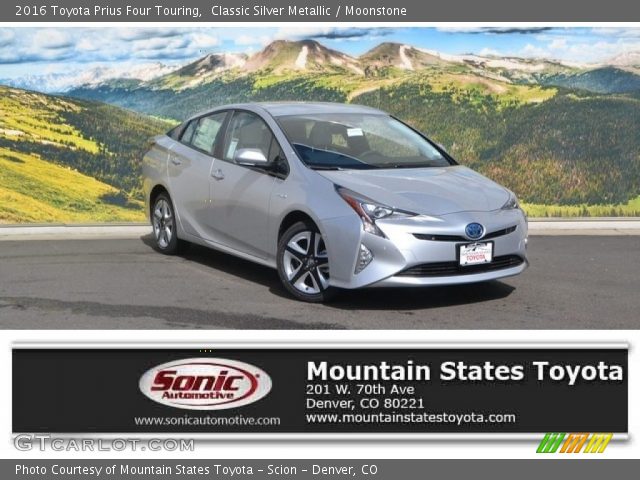 2016 Toyota Prius Four Touring in Classic Silver Metallic