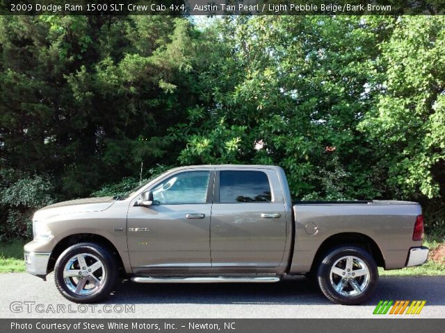 2009 Dodge Ram 1500 SLT Crew Cab 4x4 in Austin Tan Pearl
