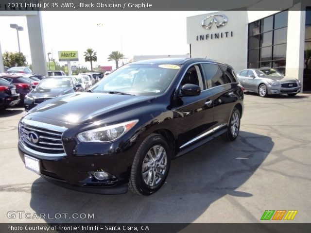 2013 Infiniti JX 35 AWD in Black Obsidian