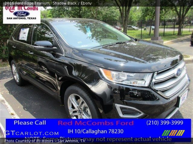 2016 Ford Edge Titanium in Shadow Black