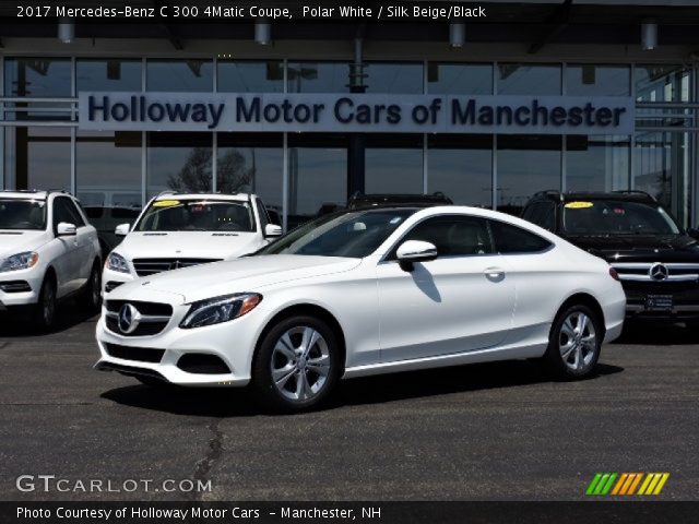 2017 Mercedes-Benz C 300 4Matic Coupe in Polar White