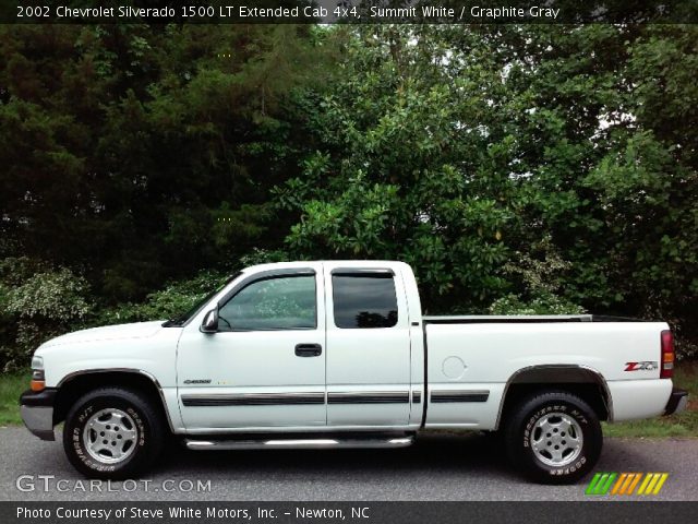 2002 Chevrolet Silverado 1500 LT Extended Cab 4x4 in Summit White