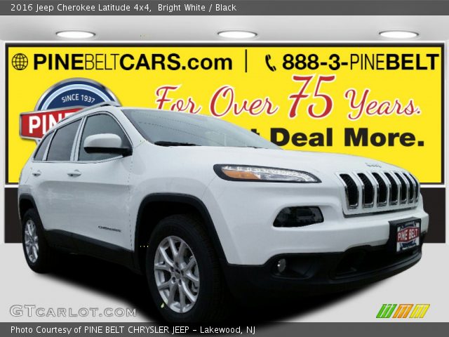 2016 Jeep Cherokee Latitude 4x4 in Bright White