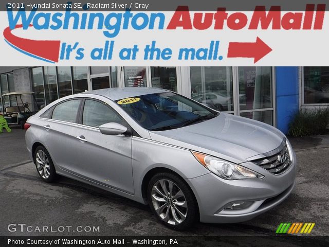 2011 Hyundai Sonata SE in Radiant Silver