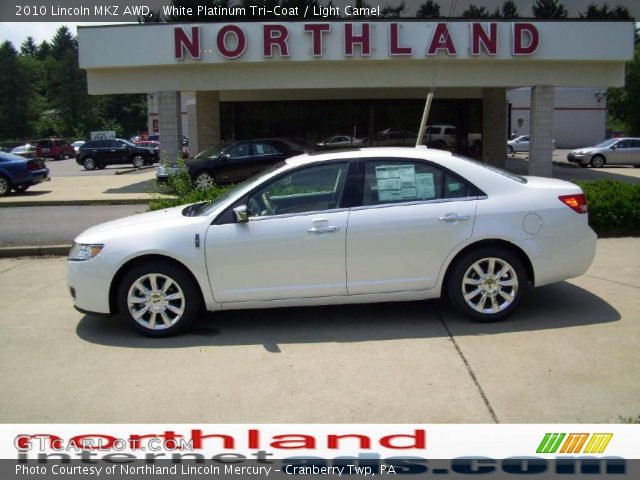 2010 Lincoln MKZ AWD in White Platinum Tri-Coat