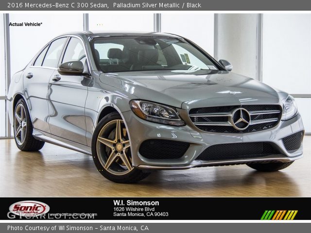 2016 Mercedes-Benz C 300 Sedan in Palladium Silver Metallic