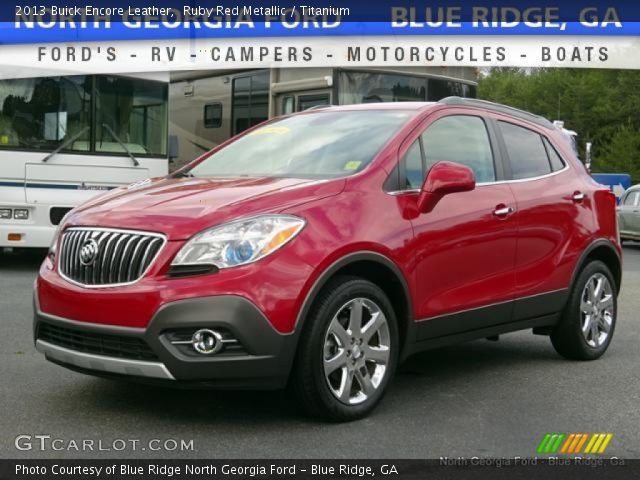 2013 Buick Encore Leather in Ruby Red Metallic