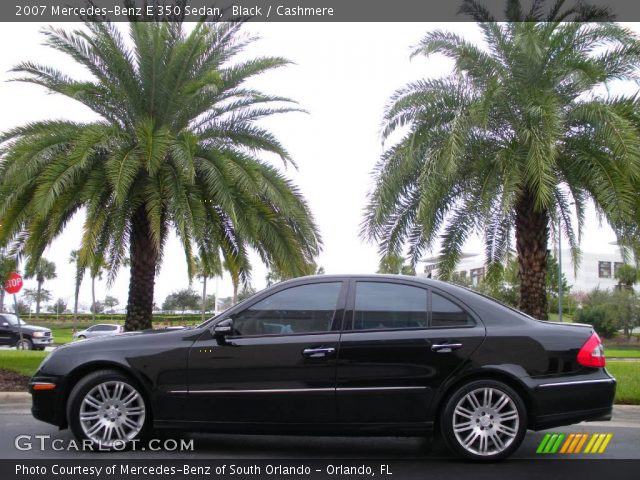 2007 Mercedes-Benz E 350 Sedan in Black
