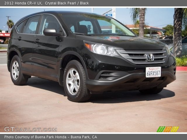2012 Honda CR-V LX in Crystal Black Pearl