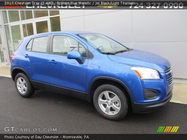 2016 Chevrolet Trax LS AWD in Brilliant Blue Metallic