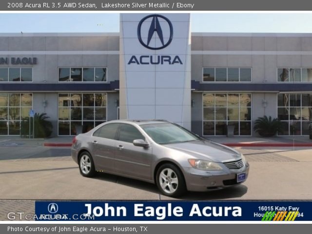 2008 Acura RL 3.5 AWD Sedan in Lakeshore Silver Metallic