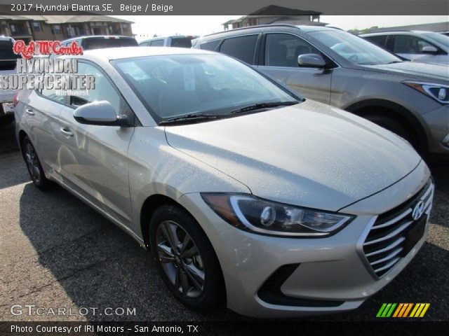 2017 Hyundai Elantra SE in Beige