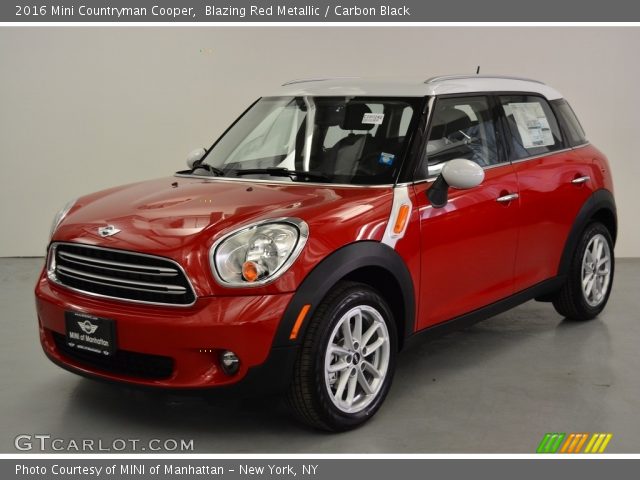 2016 Mini Countryman Cooper in Blazing Red Metallic