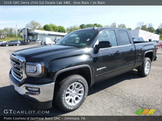 2016 GMC Sierra 1500 SLE Double Cab 4WD in Onyx Black