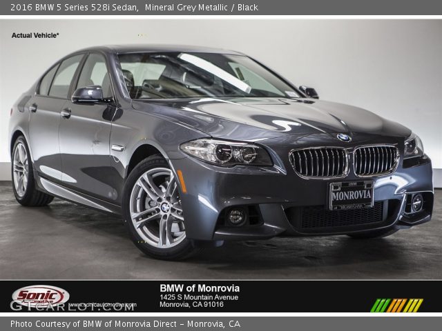 2016 BMW 5 Series 528i Sedan in Mineral Grey Metallic