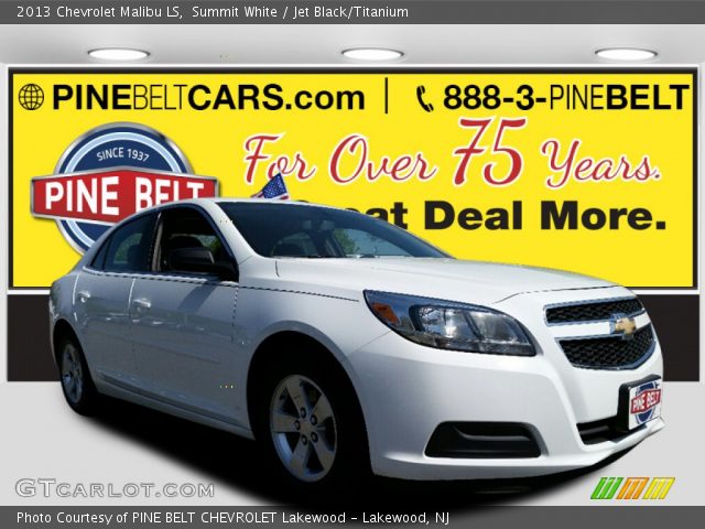 2013 Chevrolet Malibu LS in Summit White