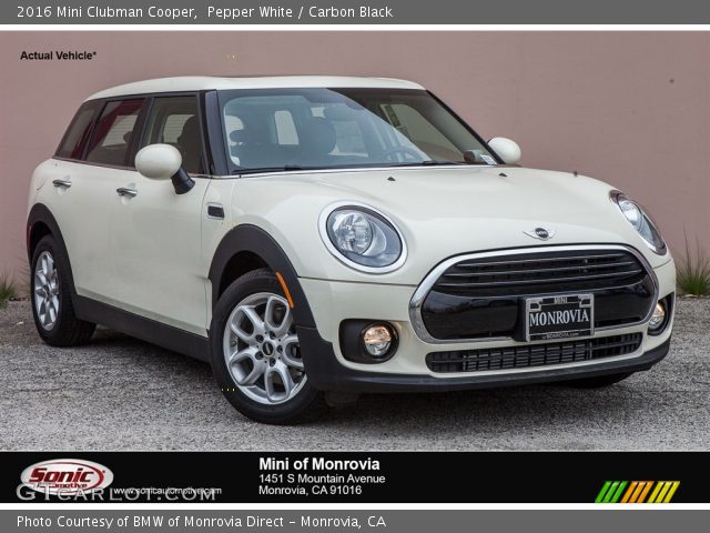2016 Mini Clubman Cooper in Pepper White