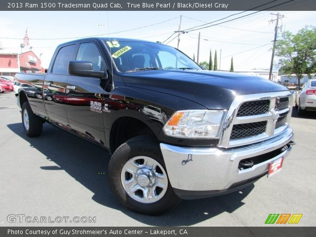 2013 Ram 1500 Tradesman Quad Cab in True Blue Pearl