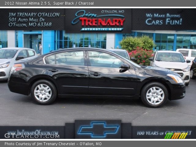 2012 Nissan Altima 2.5 S in Super Black