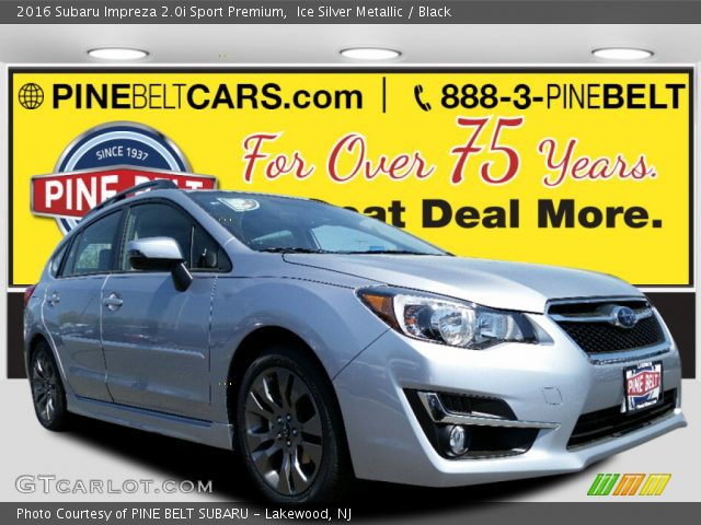 2016 Subaru Impreza 2.0i Sport Premium in Ice Silver Metallic