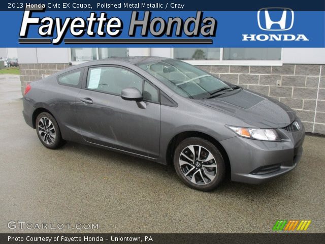 2013 Honda Civic EX Coupe in Polished Metal Metallic