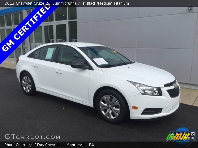 2013 Chevrolet Cruze LS in Summit White