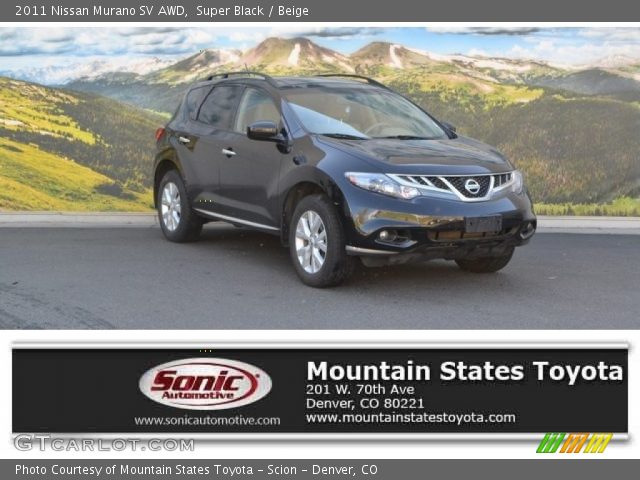 2011 Nissan Murano SV AWD in Super Black