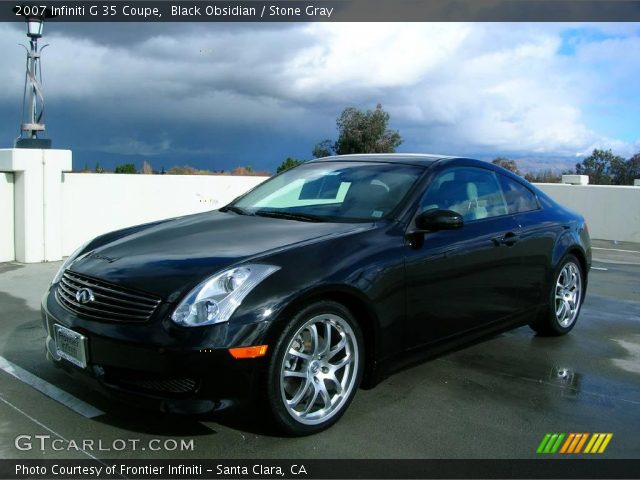 2007 Infiniti G 35 Coupe in Black Obsidian