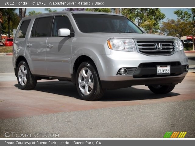 2012 Honda Pilot EX-L in Alabaster Silver Metallic