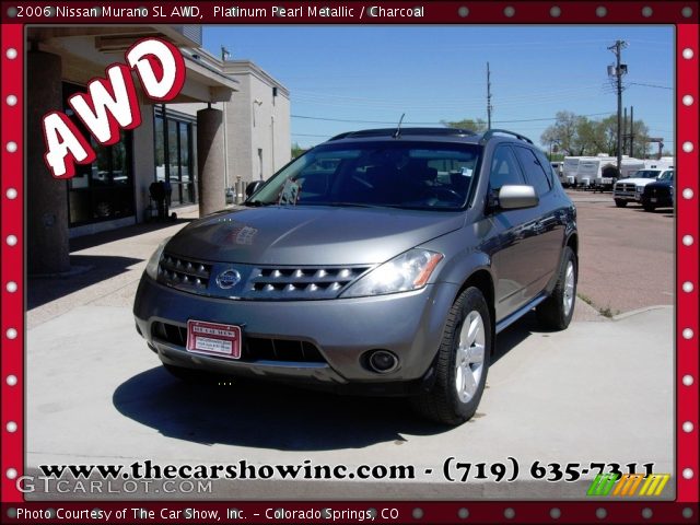 2006 Nissan Murano SL AWD in Platinum Pearl Metallic