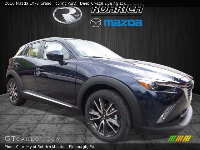 2016 Mazda CX-3 Grand Touring AWD in Deep Crystal Blue