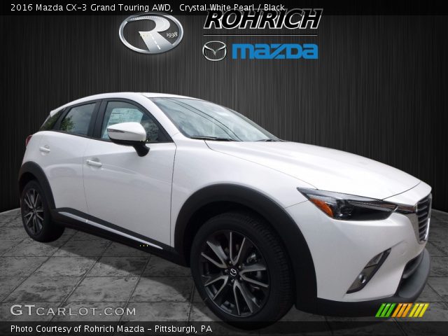 2016 Mazda CX-3 Grand Touring AWD in Crystal White Pearl