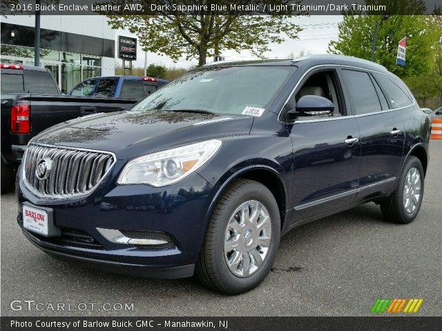 2016 Buick Enclave Leather AWD in Dark Sapphire Blue Metallic