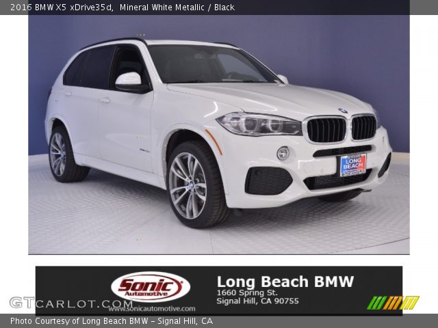 2016 BMW X5 xDrive35d in Mineral White Metallic