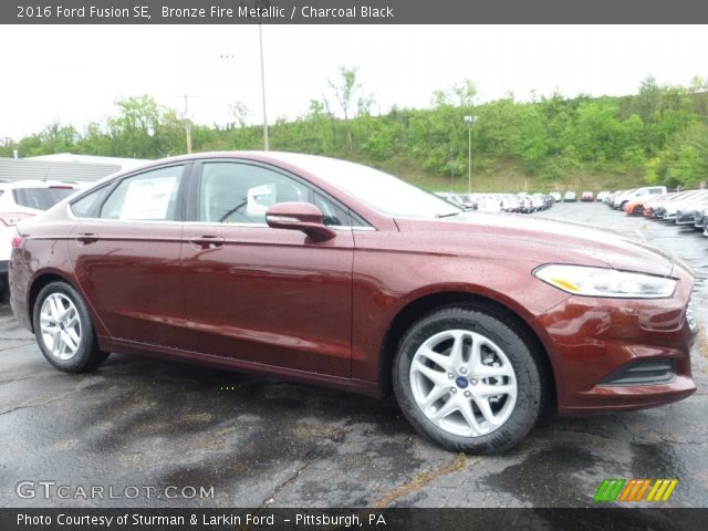2016 Ford Fusion SE in Bronze Fire Metallic