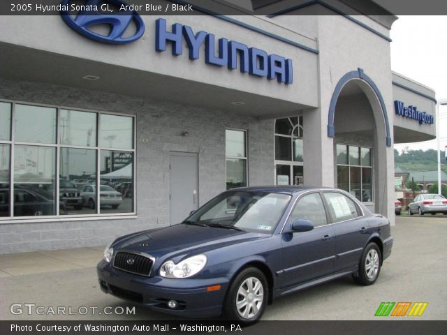Hyundai Sonata 2005 Blue. Ardor Blue 2005 Hyundai Sonata