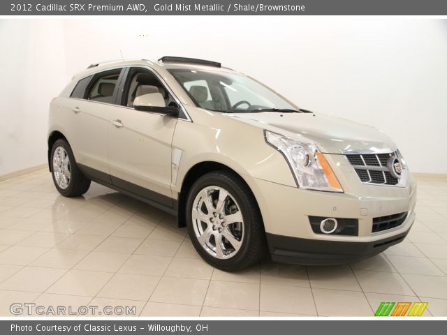 2012 Cadillac SRX Premium AWD in Gold Mist Metallic