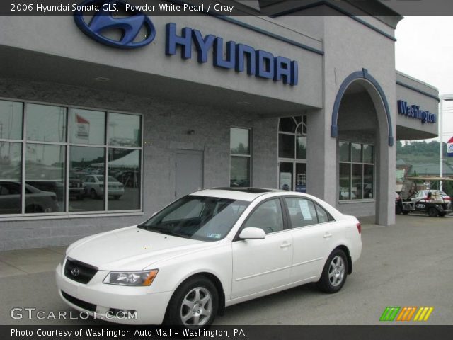 2006 Hyundai Sonata GLS in Powder White Pearl
